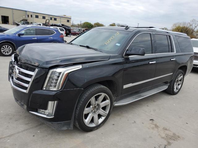 1GYS3HKJ1FR225529 - 2015 CADILLAC ESCALADE ESV LUXURY BLACK photo 1