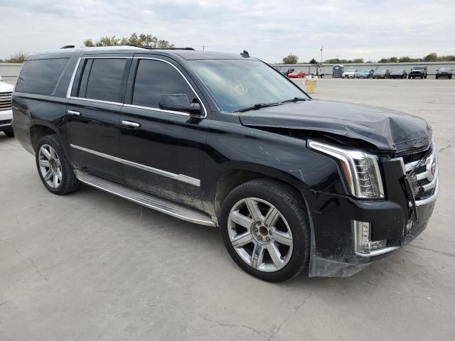 1GYS3HKJ1FR225529 - 2015 CADILLAC ESCALADE ESV LUXURY BLACK photo 4