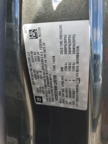 1GCRTEEN9H1299199 - 2017 CHEVROLET COLORADO ZR2 GRAY photo 12