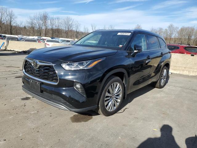 5TDKDRBH0PS507170 - 2023 TOYOTA HIGHLANDER L BLACK photo 1