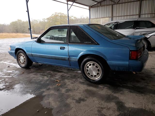 1FACP41M7NF141031 - 1992 FORD MUSTANG LX BLUE photo 2