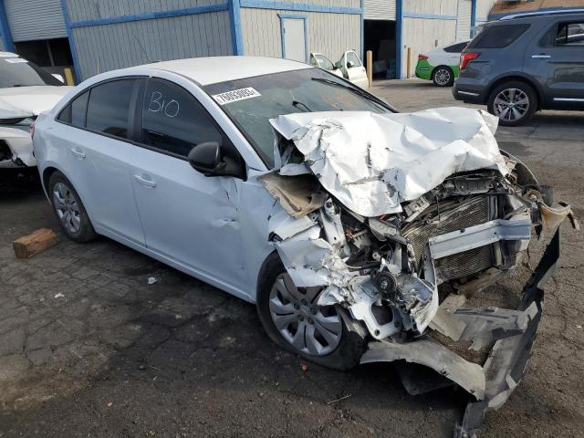 1G1PA5SH3F7253463 - 2015 CHEVROLET CRUZE LS WHITE photo 4