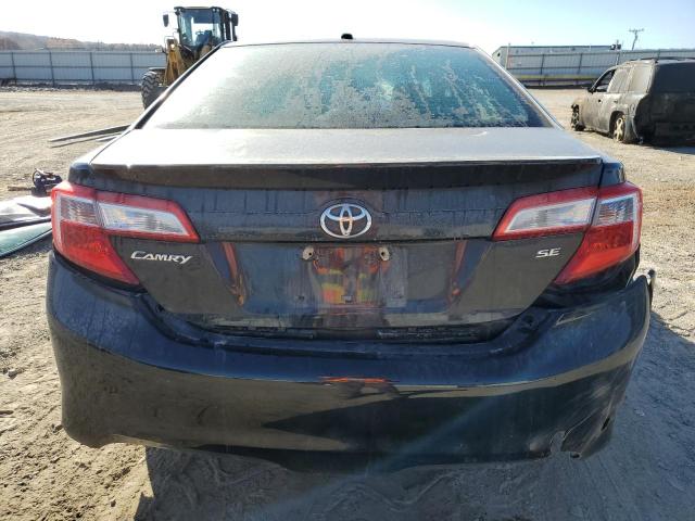 4T1BF1FKXDU250927 - 2013 TOYOTA CAMRY L BLACK photo 6