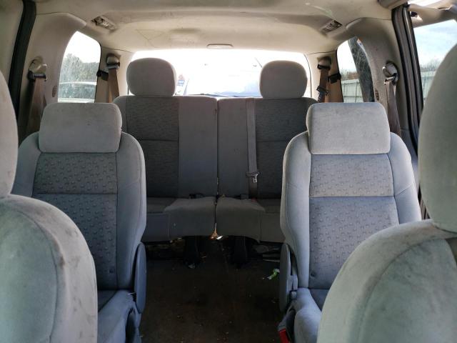 1GNDV23L56D226158 - 2006 CHEVROLET UPLANDER LS SILVER photo 10