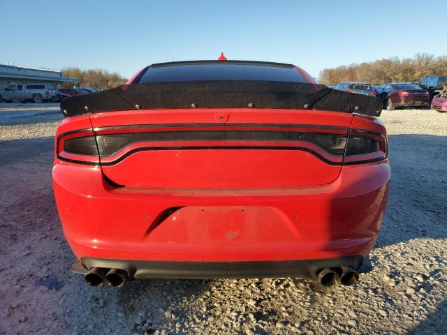 2C3CDXCT4JH337756 - 2018 DODGE CHARGER R/T RED photo 6