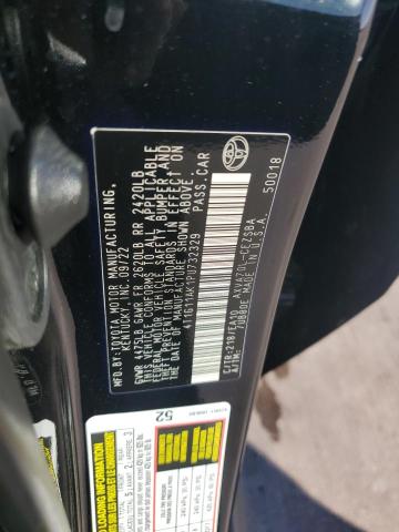 4T1G11AK1PU732329 - 2023 TOYOTA CAMRY SE NIGHT SHADE BLACK photo 12