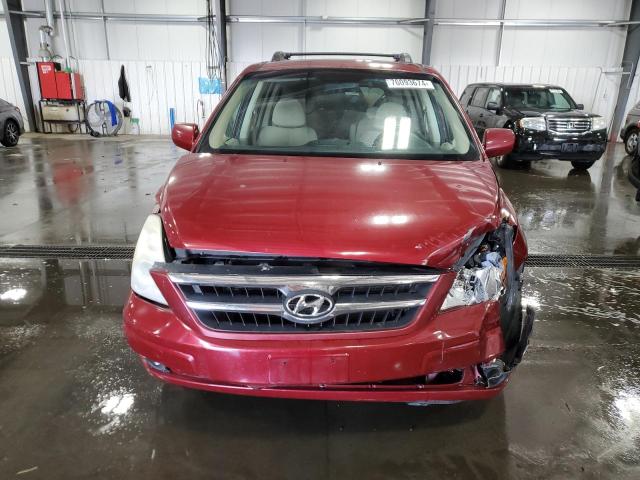 KNDMC233186046729 - 2008 HYUNDAI ENTOURAGE GLS RED photo 5