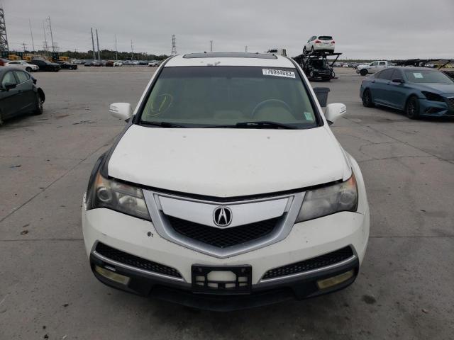 2HNYD2H48AH501669 - 2010 ACURA MDX TECHNOLOGY WHITE photo 5