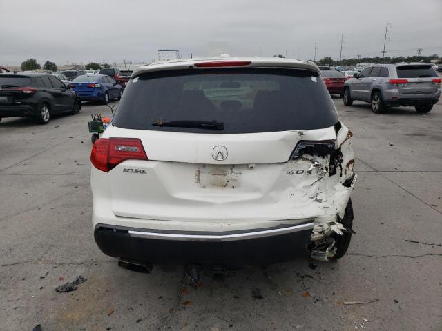 2HNYD2H48AH501669 - 2010 ACURA MDX TECHNOLOGY WHITE photo 6