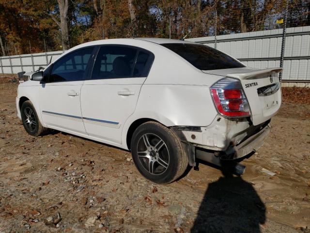 3N1AB6AP8CL781938 - 2012 NISSAN SENTRA 2.0 WHITE photo 2