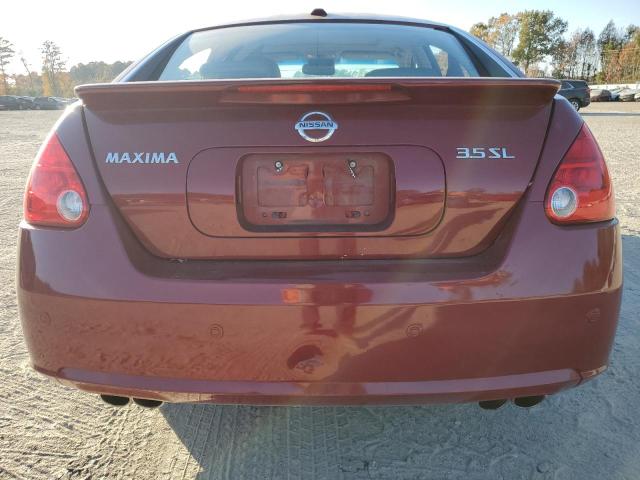 1N4BA41E18C831241 - 2008 NISSAN MAXIMA SE RED photo 6