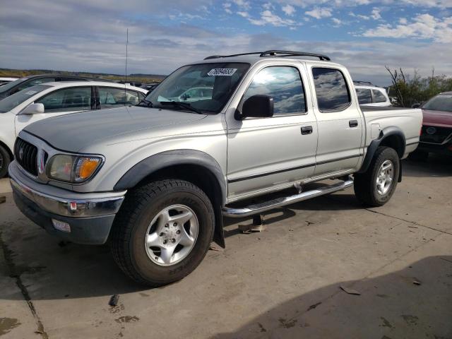 5TEGN92N24Z415940 - 2004 TOYOTA TACOMA DOUBLE CAB PRERUNNER SILVER photo 1