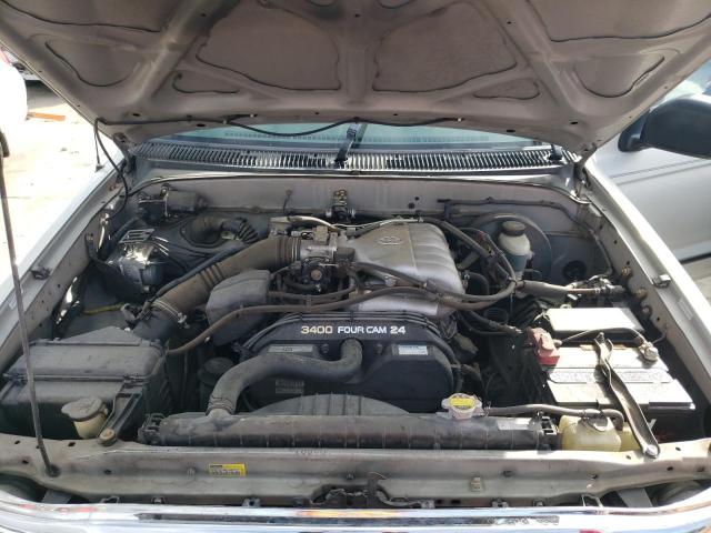 5TEGN92N24Z415940 - 2004 TOYOTA TACOMA DOUBLE CAB PRERUNNER SILVER photo 11