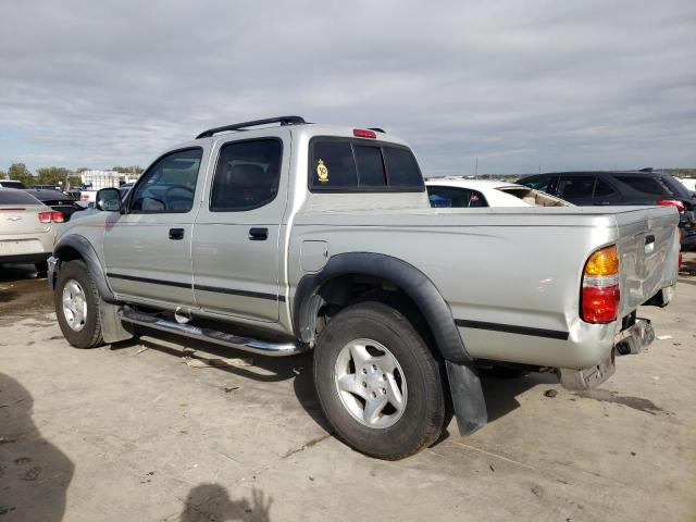 5TEGN92N24Z415940 - 2004 TOYOTA TACOMA DOUBLE CAB PRERUNNER SILVER photo 2
