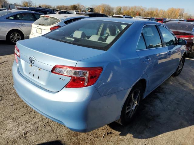 4T4BF1FK1CR166662 - 2012 TOYOTA CAMRY BASE BLUE photo 3