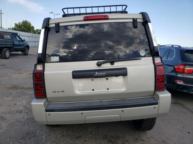 1J8HG48K48C173129 - 2008 JEEP COMMANDER SPORT ოქროსფერი ფოტო 6