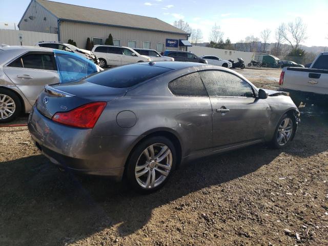 JN1CV6EL3AM151349 - 2010 INFINITI G37 GRAY photo 3