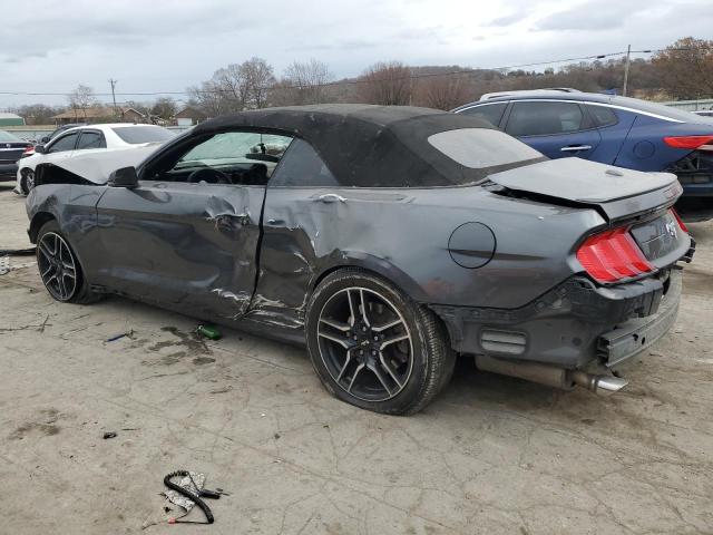 1FATP8UH5J5139395 - 2018 FORD MUSTANG GRAY photo 2