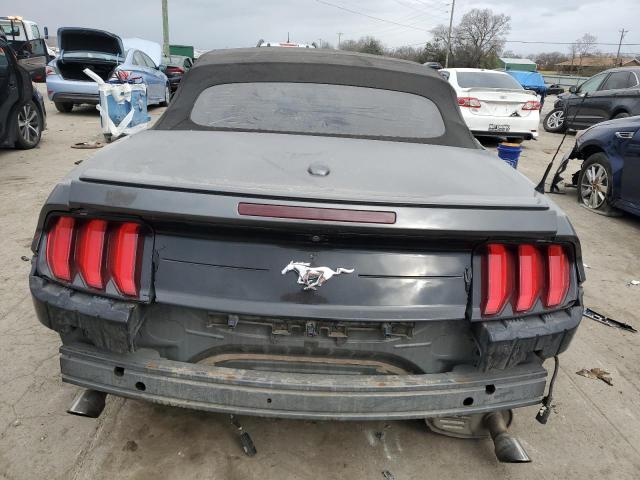1FATP8UH5J5139395 - 2018 FORD MUSTANG GRAY photo 6