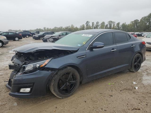 5XXGN4A76FG453436 - 2015 KIA OPTIMA EX BLUE photo 1