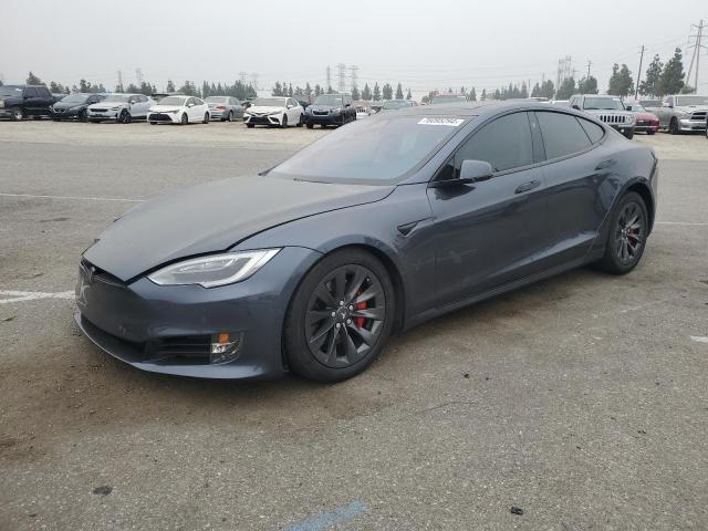 5YJSA1E42HF227582 - 2017 TESLA MODEL S GRAY photo 1