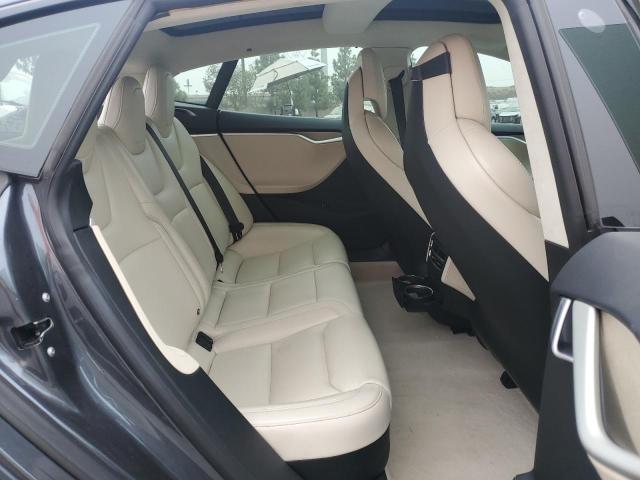 5YJSA1E42HF227582 - 2017 TESLA MODEL S GRAY photo 10