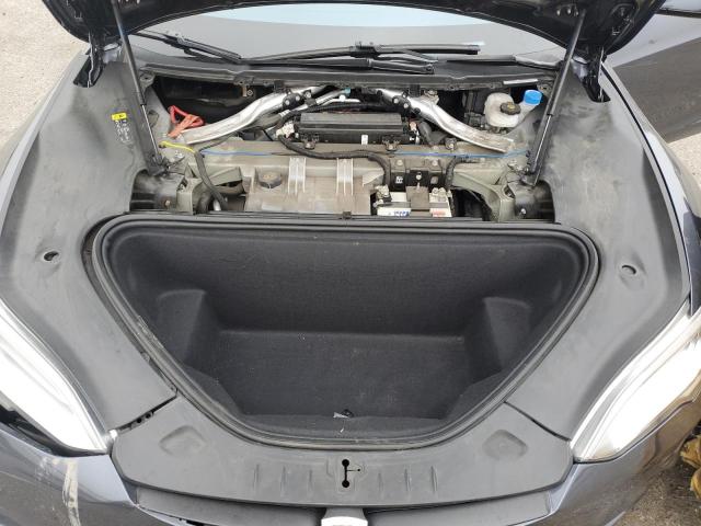 5YJSA1E42HF227582 - 2017 TESLA MODEL S GRAY photo 11