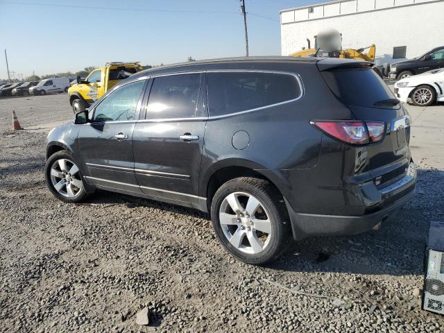 1GNKVJKD0FJ101890 - 2015 CHEVROLET TRAVERSE LTZ BLACK photo 2