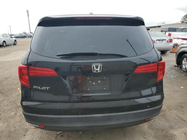 5FNYF5H52HB030774 - 2017 HONDA PILOT EXL BLACK photo 6