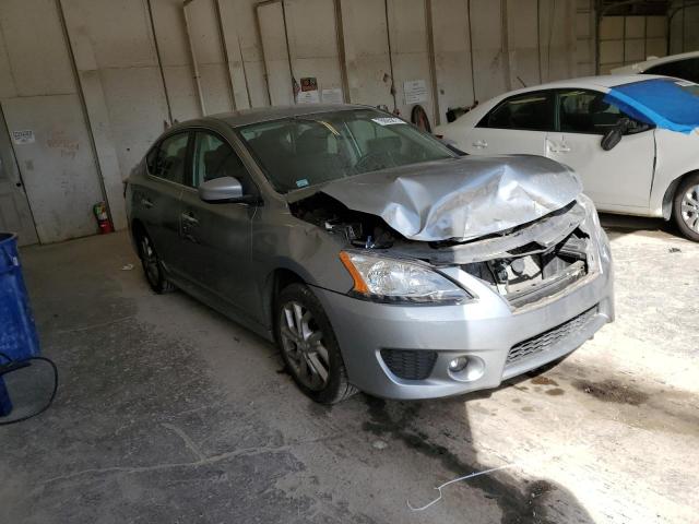 3N1AB7AP4EY272277 - 2014 NISSAN SENTRA S SILVER photo 4