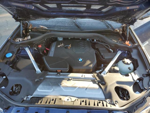 5UX53DP08N9N42037 - 2022 BMW X3 XDRIVE30I BLUE photo 12