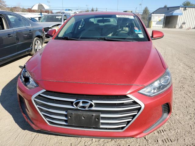 5NPD84LF0HH184517 - 2017 HYUNDAI ELANTRA SE RED photo 5