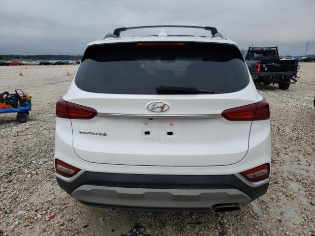 5NMS33AD9LH196821 - 2020 HYUNDAI SANTA FE SEL WHITE photo 6