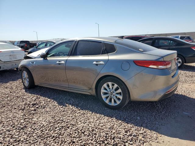 5XXGU4L39HG135665 - 2017 KIA OPTIMA EX GRAY photo 2