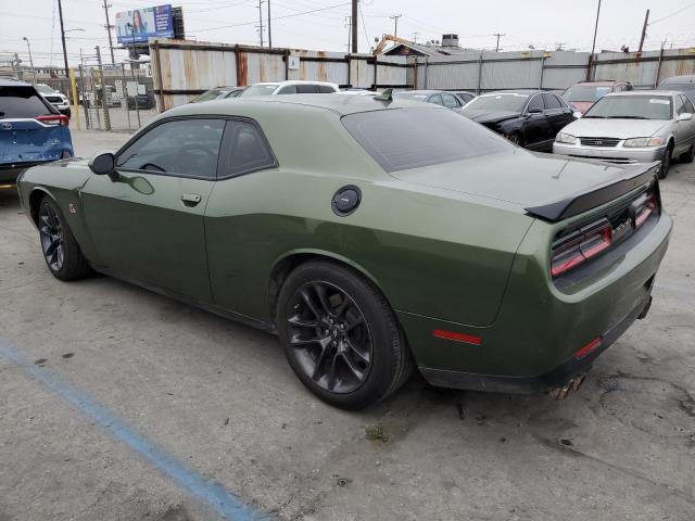 2C3CDZFJ0NH108874 - 2022 DODGE CHALLENGER R/T SCAT PACK GREEN photo 2
