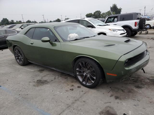 2C3CDZFJ0NH108874 - 2022 DODGE CHALLENGER R/T SCAT PACK GREEN photo 4
