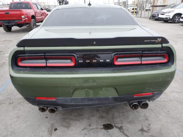 2C3CDZFJ0NH108874 - 2022 DODGE CHALLENGER R/T SCAT PACK GREEN photo 6