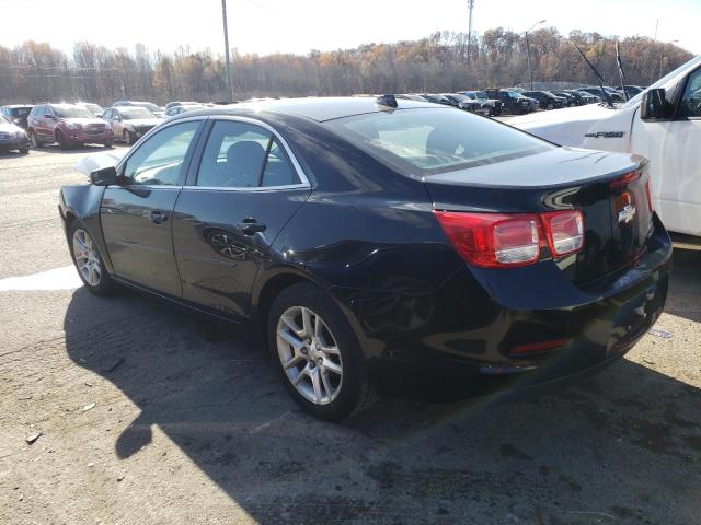 1G11C5SA6DU121444 - 2013 CHEVROLET MALIBU 1LT BLACK photo 2