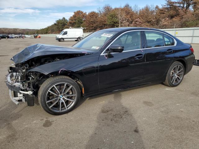 3MW5P9J01M8B84927 - 2021 BMW 330XE Siyah fotoğraf 1