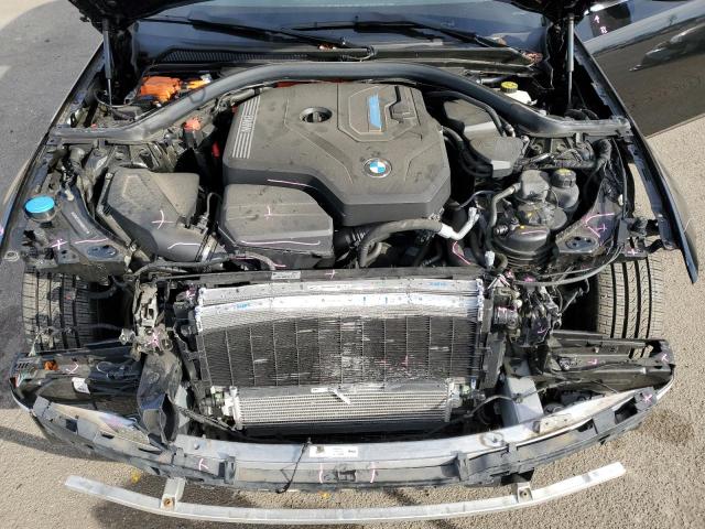 3MW5P9J01M8B84927 - 2021 BMW 330XE Siyah fotoğraf 11