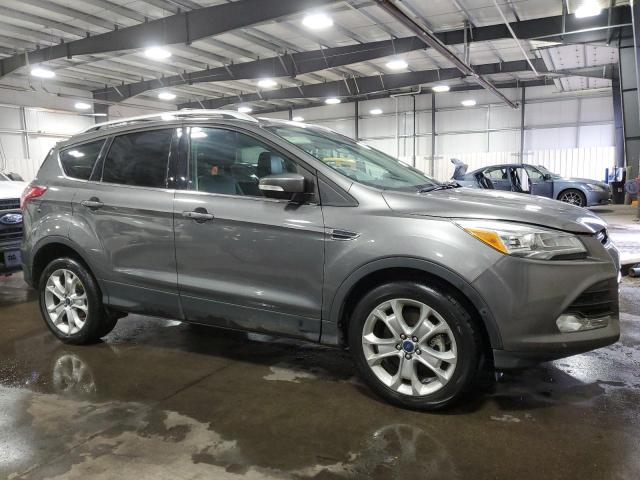 1FMCU9J9XEUB43696 - 2014 FORD ESCAPE TITANIUM GRAY photo 4