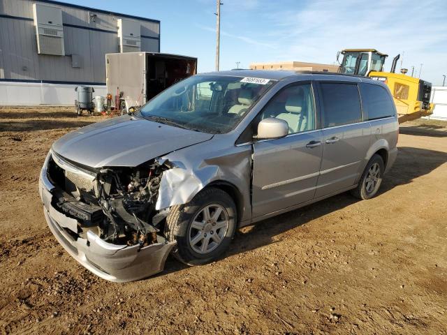 2C4RC1BGXDR555905 - 2013 CHRYSLER TOWN & COU TOURING ვერცხლისფერი ფოტო 1