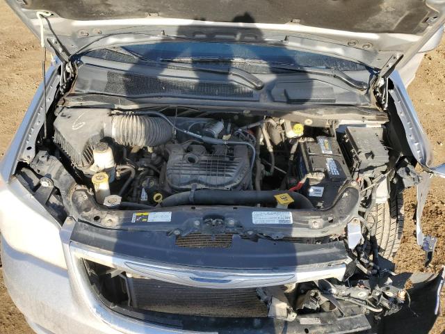 2C4RC1BGXDR555905 - 2013 CHRYSLER TOWN & COU TOURING ვერცხლისფერი ფოტო 12