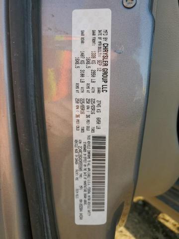 2C4RC1BGXDR555905 - 2013 CHRYSLER TOWN & COU TOURING ვერცხლისფერი ფოტო 13