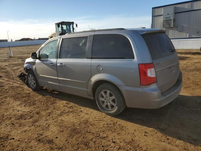 2C4RC1BGXDR555905 - 2013 CHRYSLER TOWN & COU TOURING ვერცხლისფერი ფოტო 2