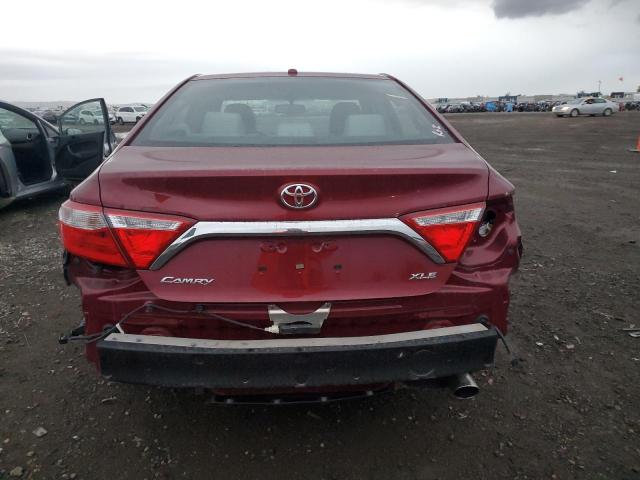 4T1BF1FKXHU693780 - 2017 TOYOTA CAMRY LE RED photo 6