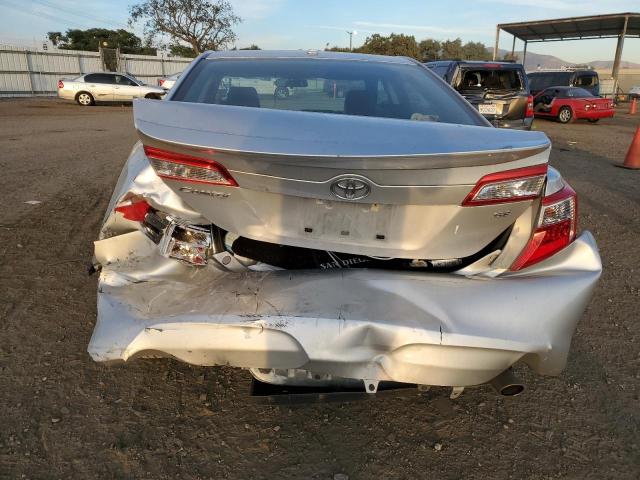 4T1BF1FKXCU574989 - 2012 TOYOTA CAMRY BASE SILVER photo 6