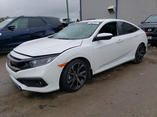 2HGFC2F81MH522147 - 2021 HONDA CIVIC SPORT 白色 照片 1