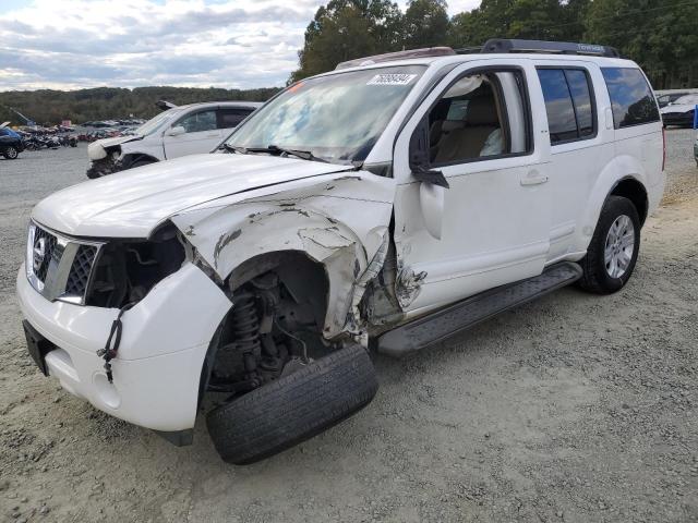 5N1AR18U66C650901 - 2006 NISSAN PATHFINDER LE WHITE photo 1