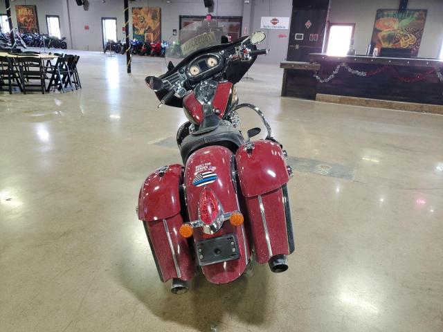 56KTCAAA0F3322575 - 2015 INDIAN MOTORCYCLE CO. CHIEFTAIN RED photo 4